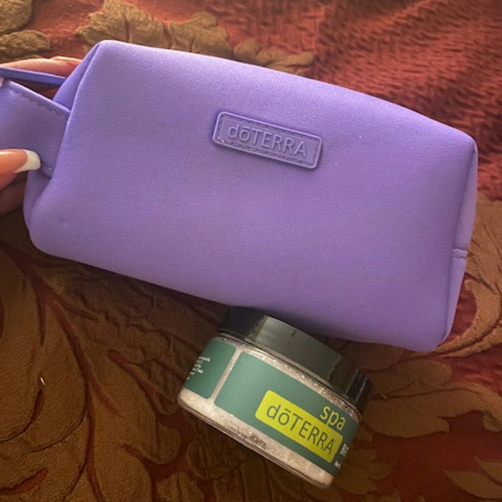 Doterra little bag with bath salt